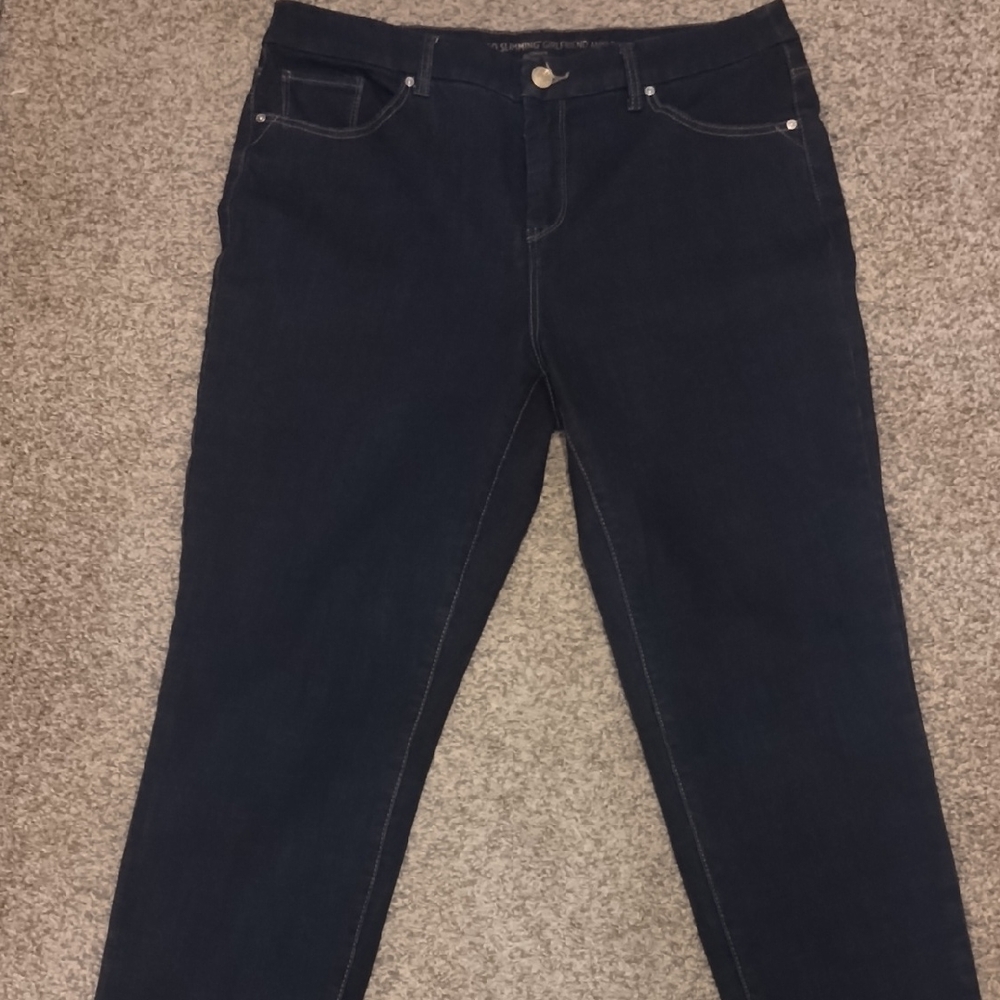 Chico's Women's Dark Navy Skinny Jeans